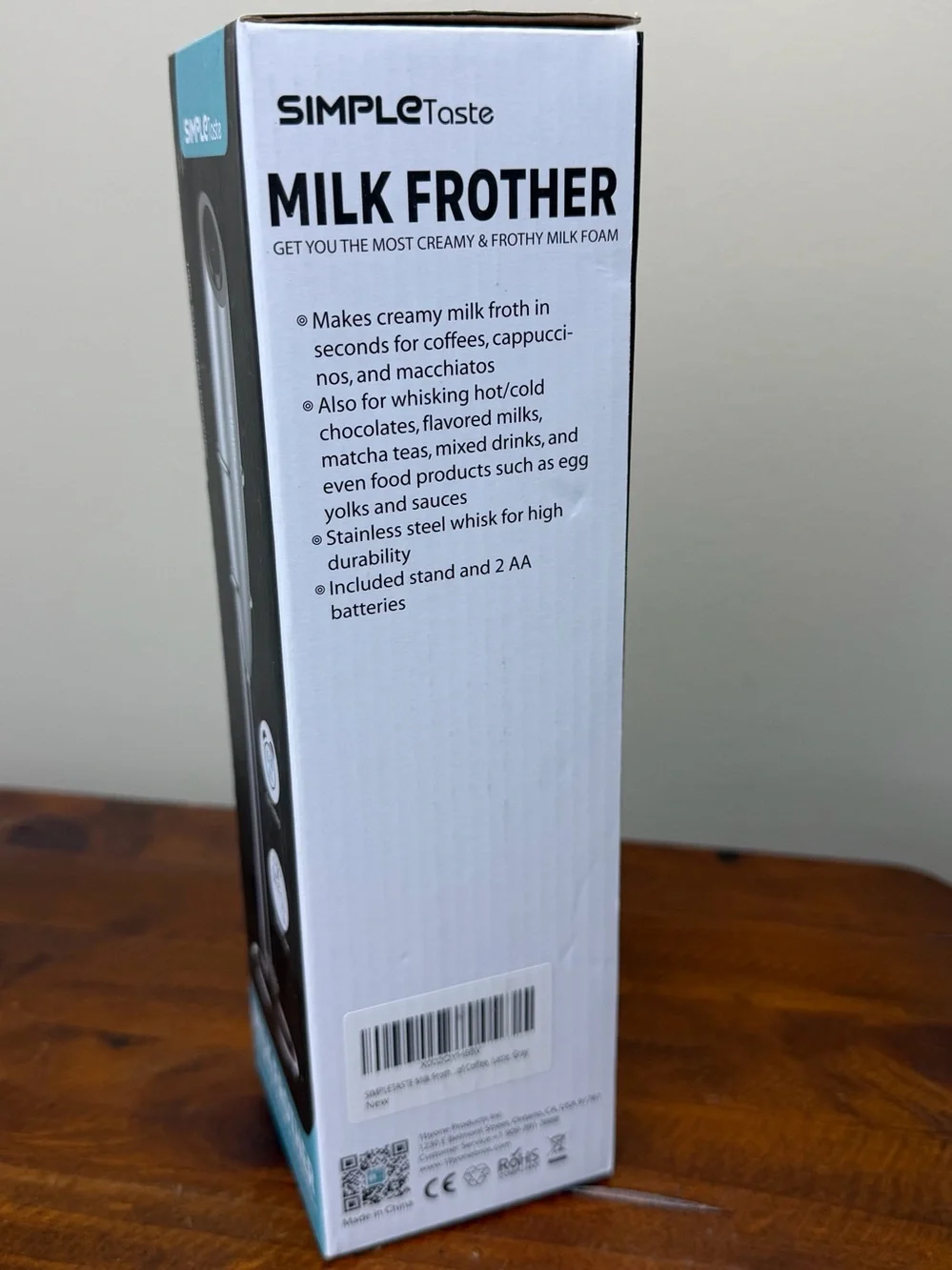 SIMPLE Taste Milk Frother